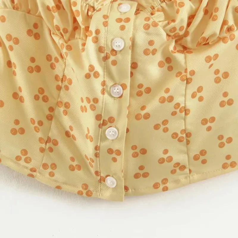 Shirts and courtesies vintage bubble cuff single-breasted cardigan