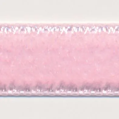 Single-Face Velveteen Ribbon #157 Shell Pink