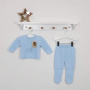Sky Heavy Knit 3 Piece Set