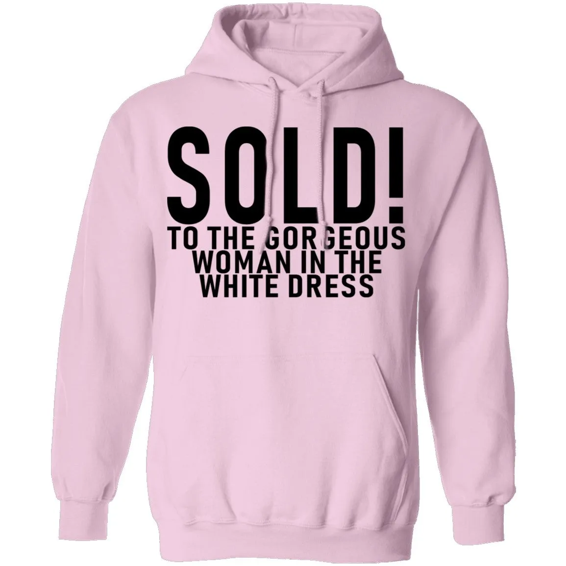 Sold! To The Gorgeous Woman In the White Dress T-Shirt
