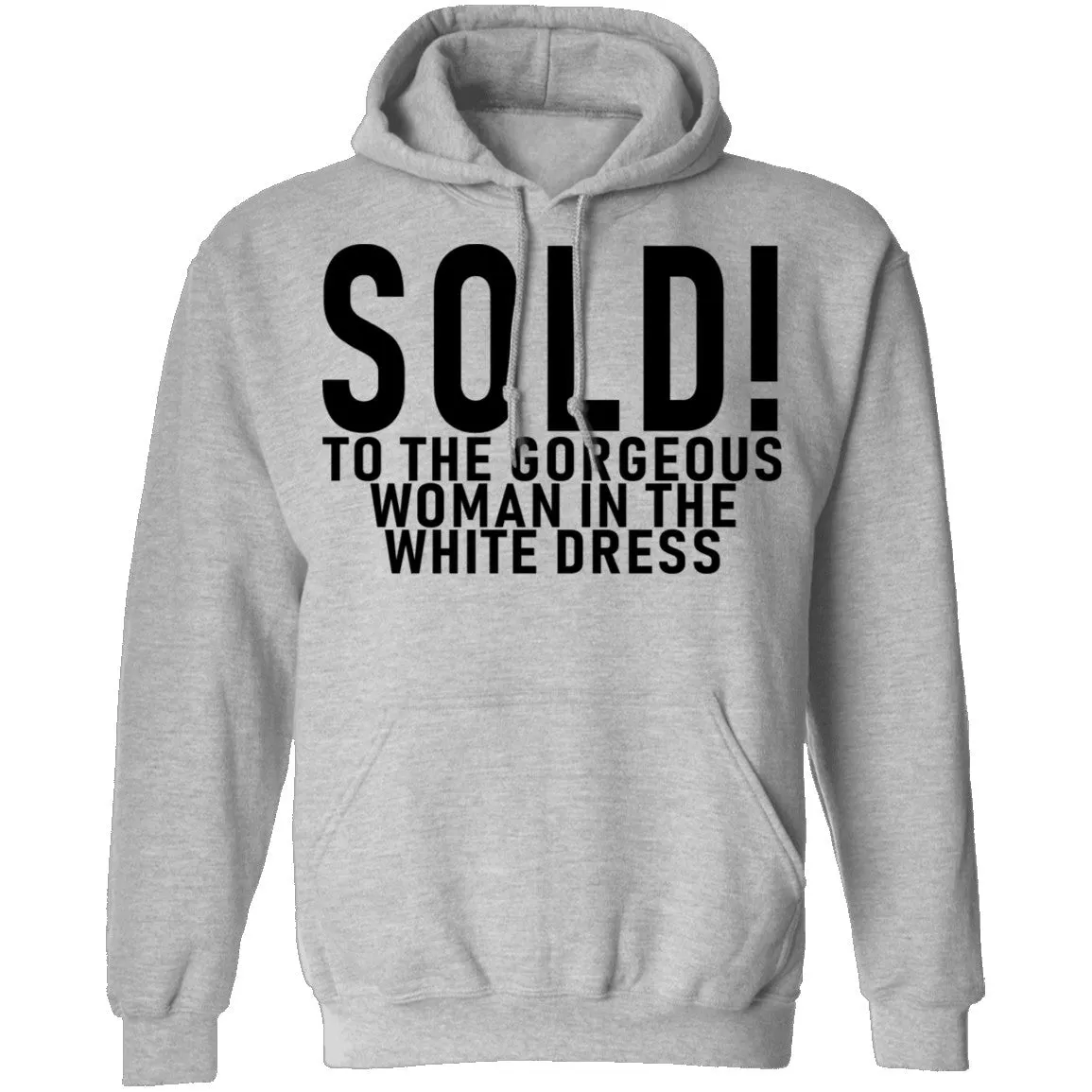 Sold! To The Gorgeous Woman In the White Dress T-Shirt