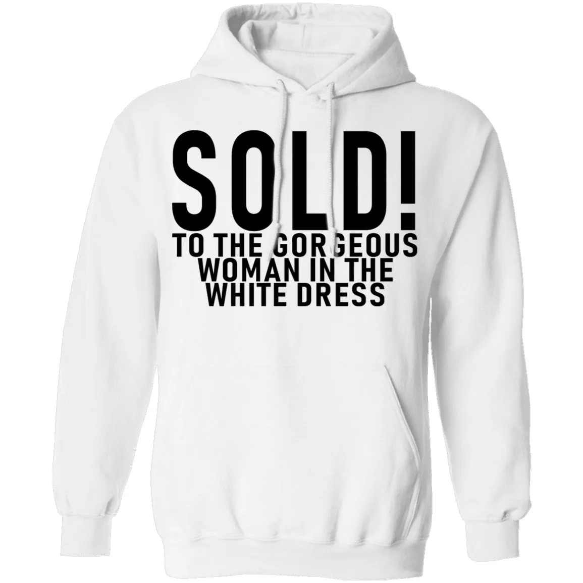 Sold! To The Gorgeous Woman In the White Dress T-Shirt
