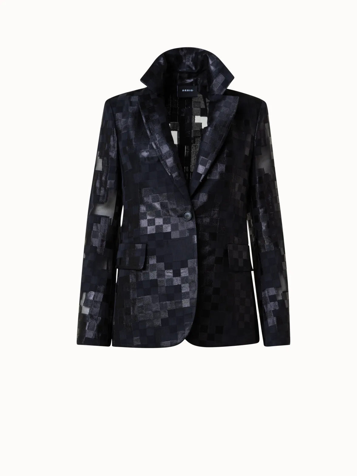 Square Jacquard Jacket