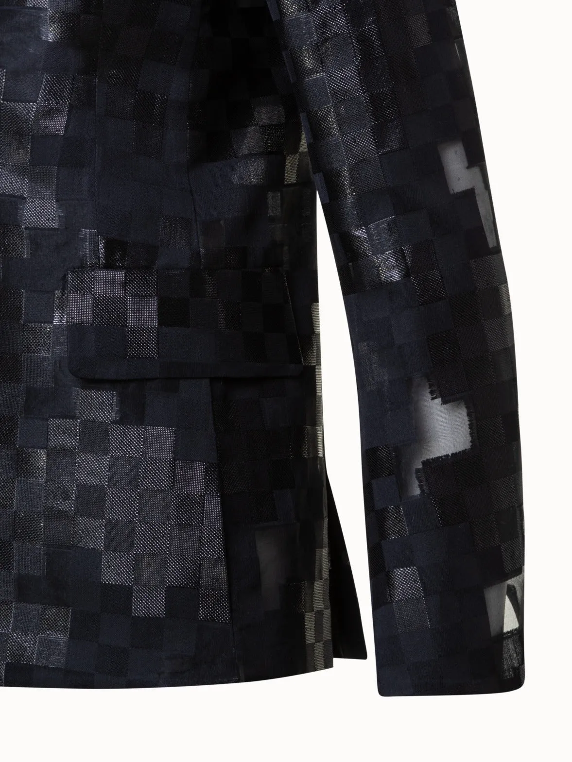 Square Jacquard Jacket