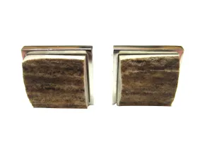 Stag Deer Antler Cufflinks