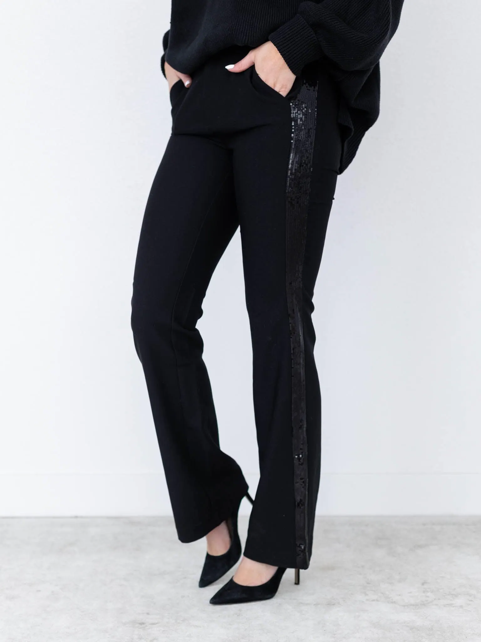 Steve Madden Waverly Side Sequin Pant