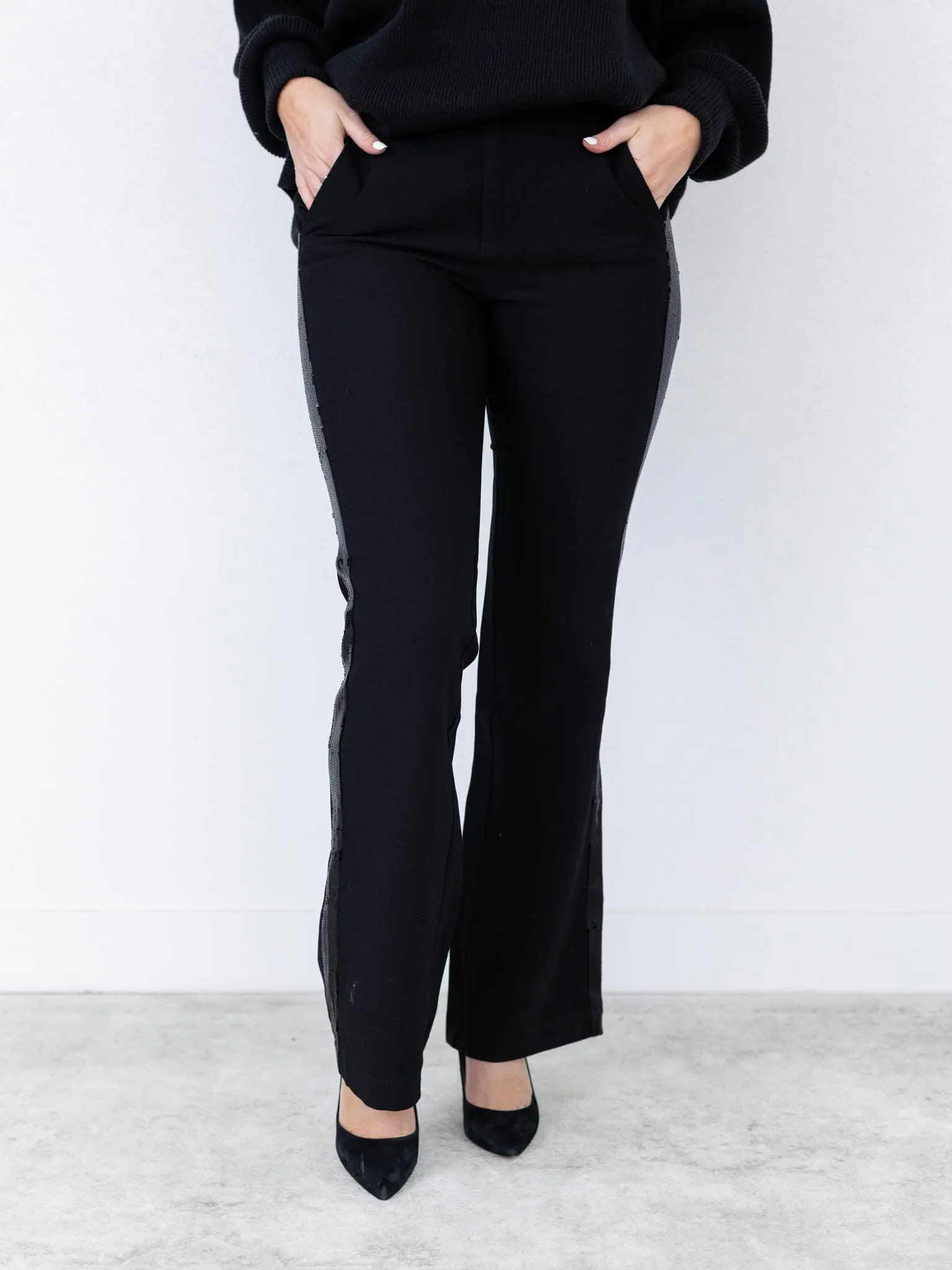 Steve Madden Waverly Side Sequin Pant