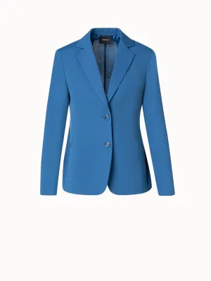Structured Cotton Silk Double-Face Jacket