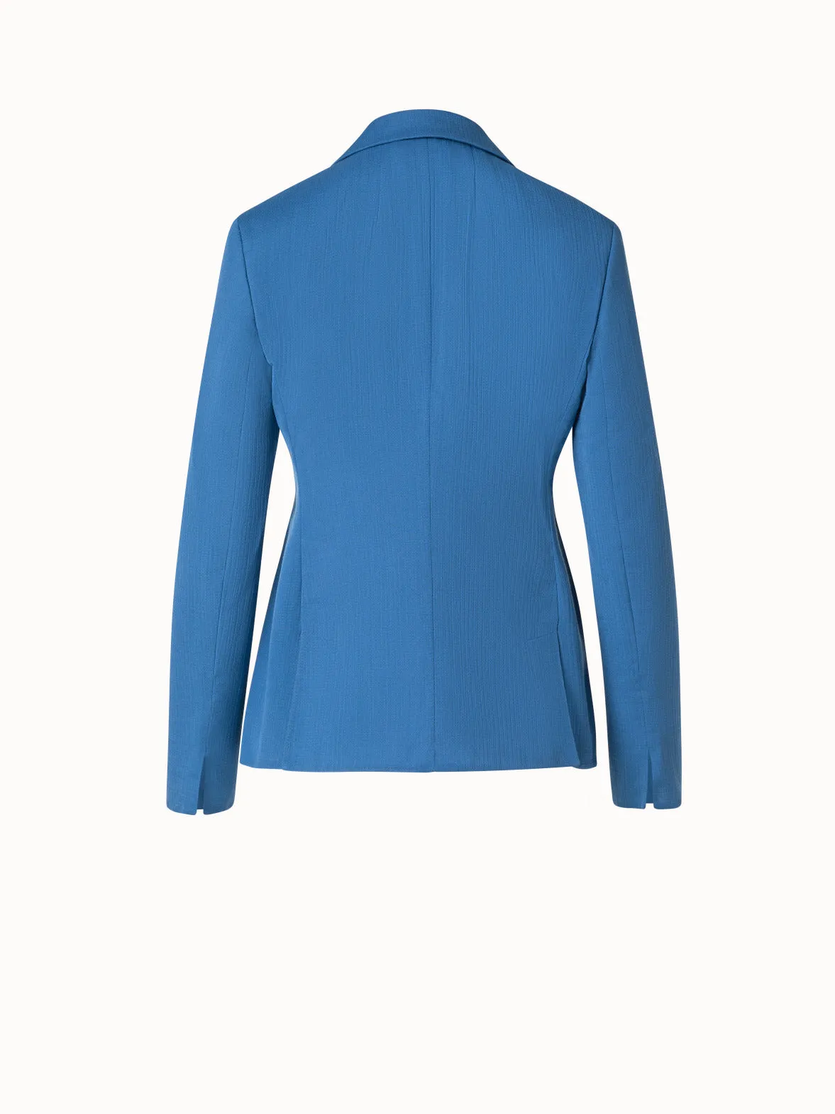 Structured Cotton Silk Double-Face Jacket