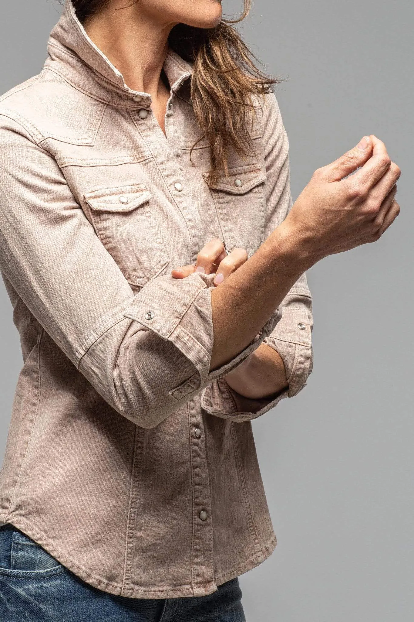 Sweetwater Stone Wash Denim Shirt In Desert