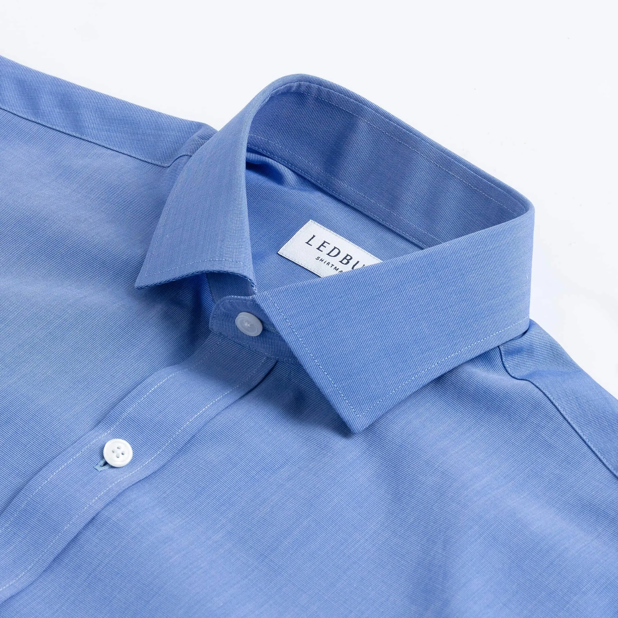 The Blue Pearce End on End Dress Shirt