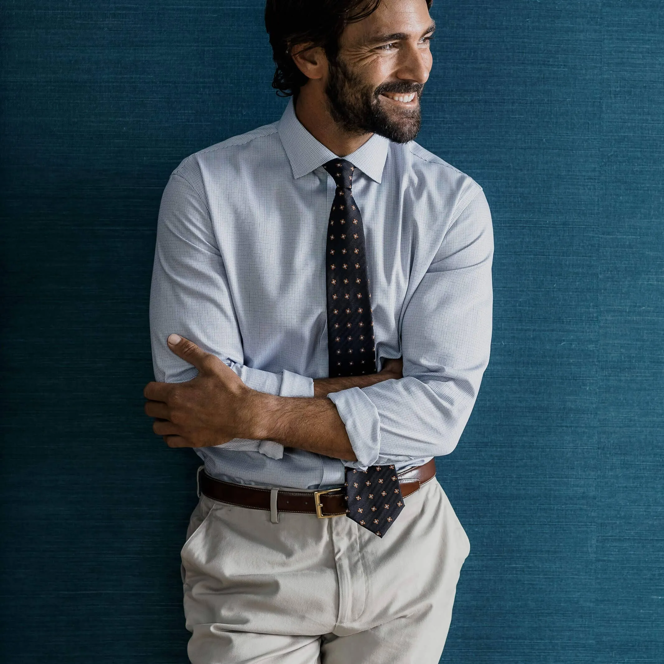 The Brown Boscher Check Custom Shirt