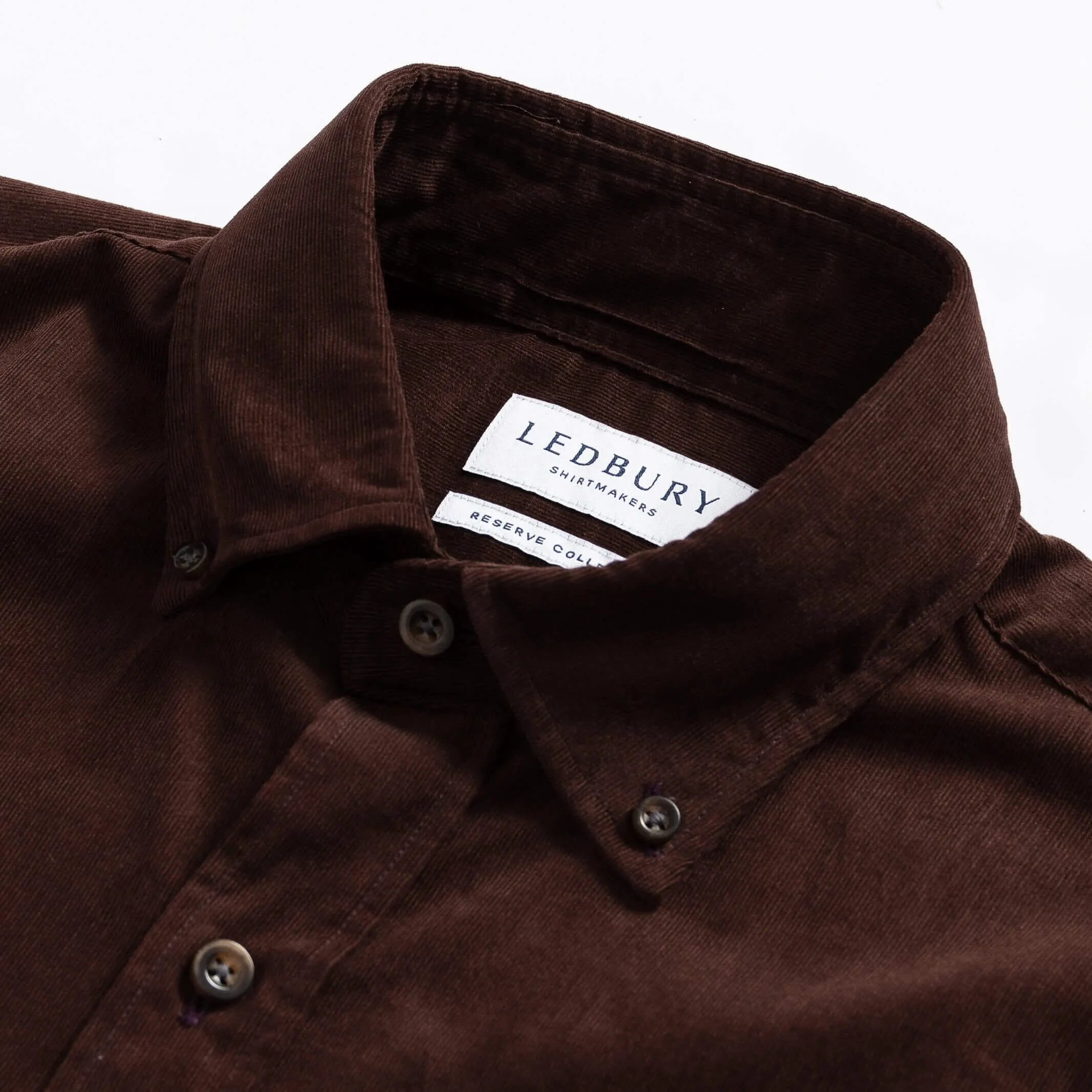 The Brown Crockett Corduroy Custom Shirt