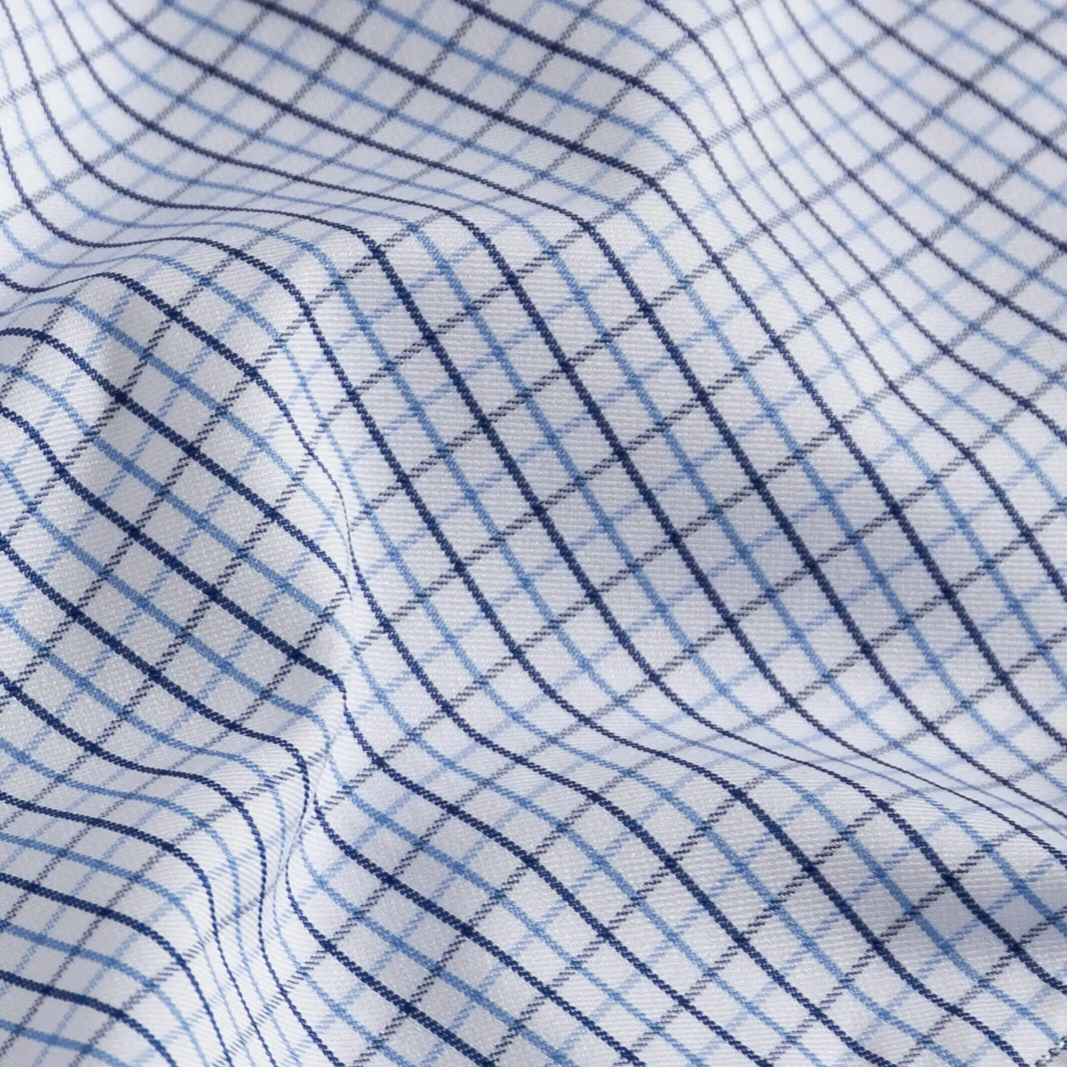 The Navy Blue Keel Performance Twill Custom Shirt