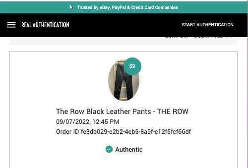 The Row - New w/ Tags - Mino Leather Cropped Pant - Black - Slim Fit - S