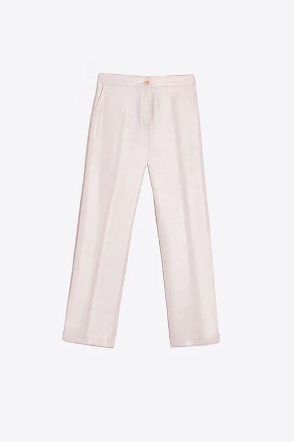 TIFFANY METALLIC GOLD TROUSERS