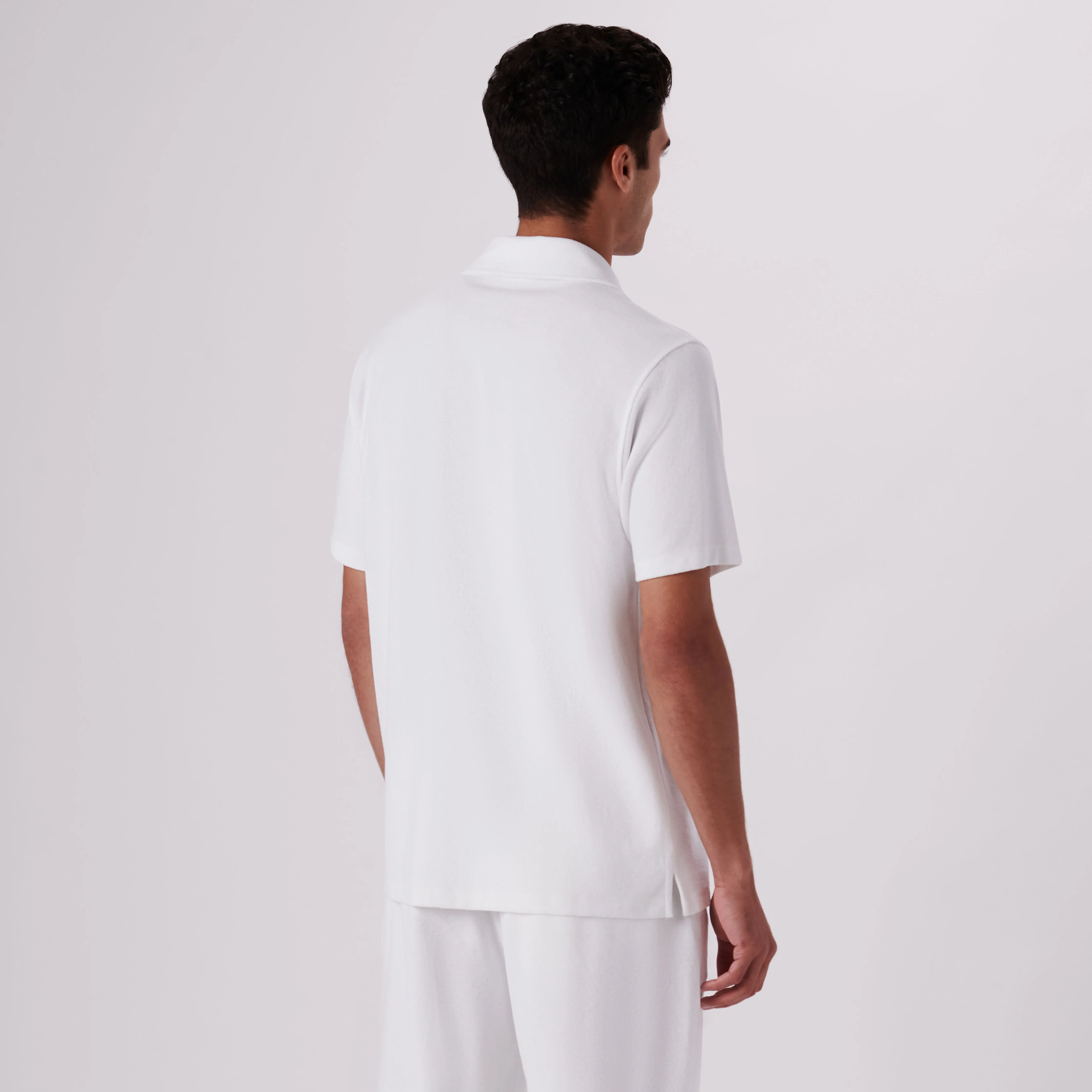 Towelling French Terry Camp Shirt