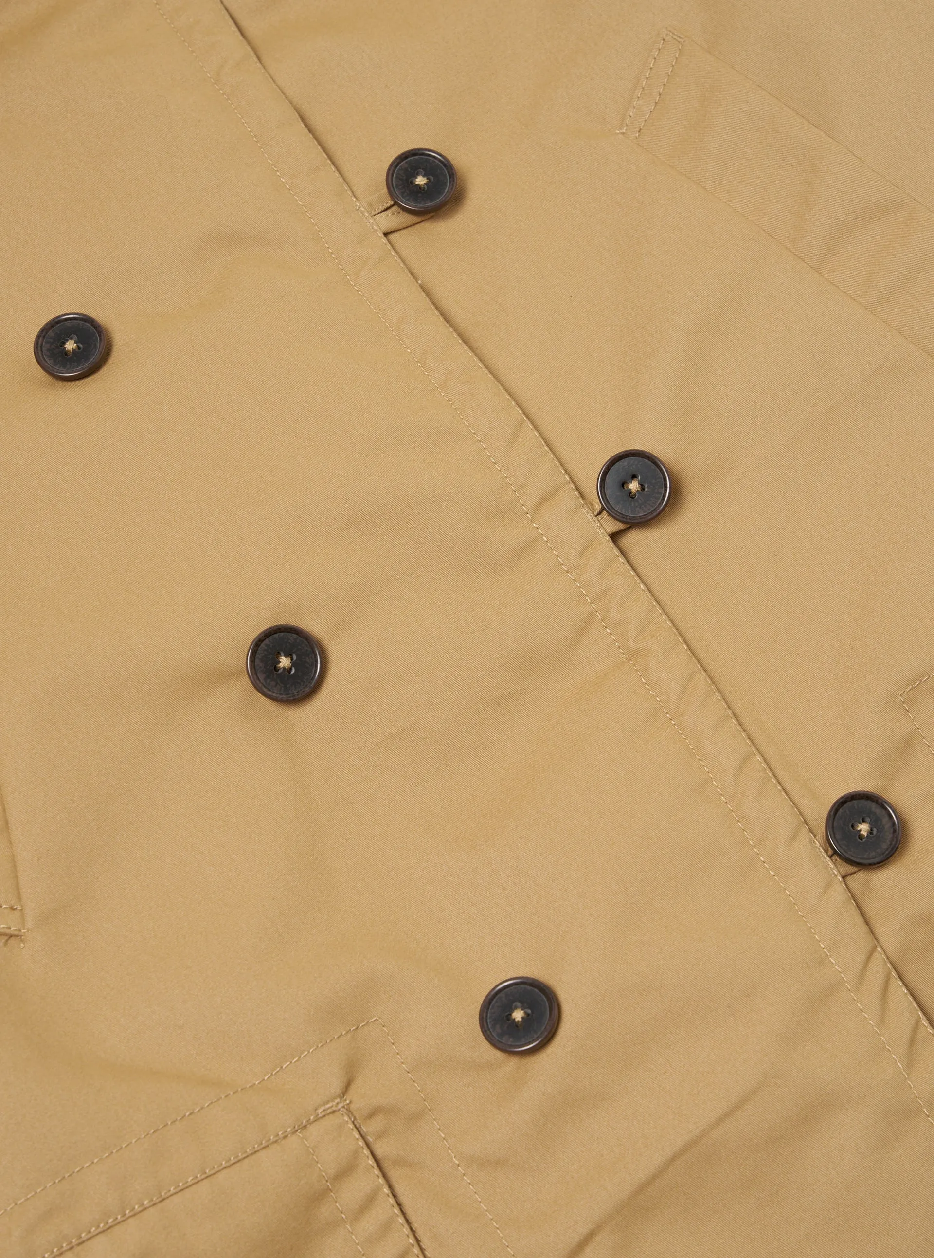 Universal Works - Reversible Mackinaw Jacket - Sand