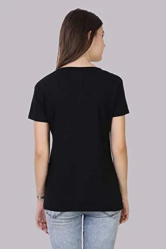 VEERAA CLOTHING Womens Regular Fit Half Sleeve Red,Black,Grey,Royal Blue T Shirt Pack of 4