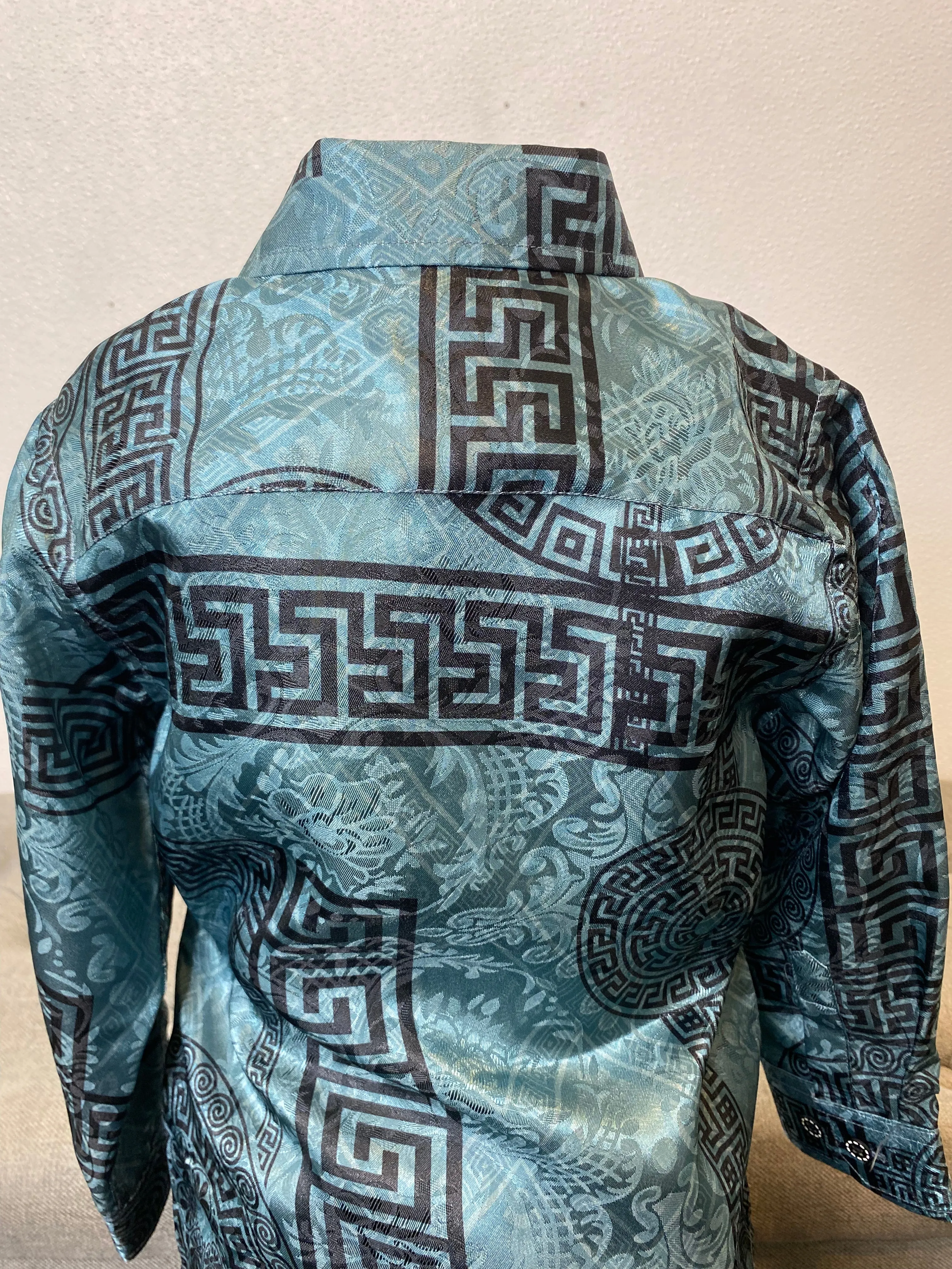 Victor Teal Dress Shirt