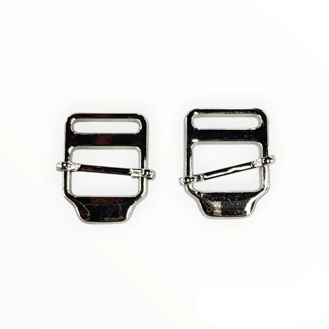 Waist Coat Buckle Silver 20mm