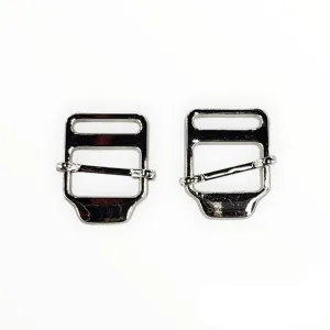 Waist Coat Buckle Silver 20mm