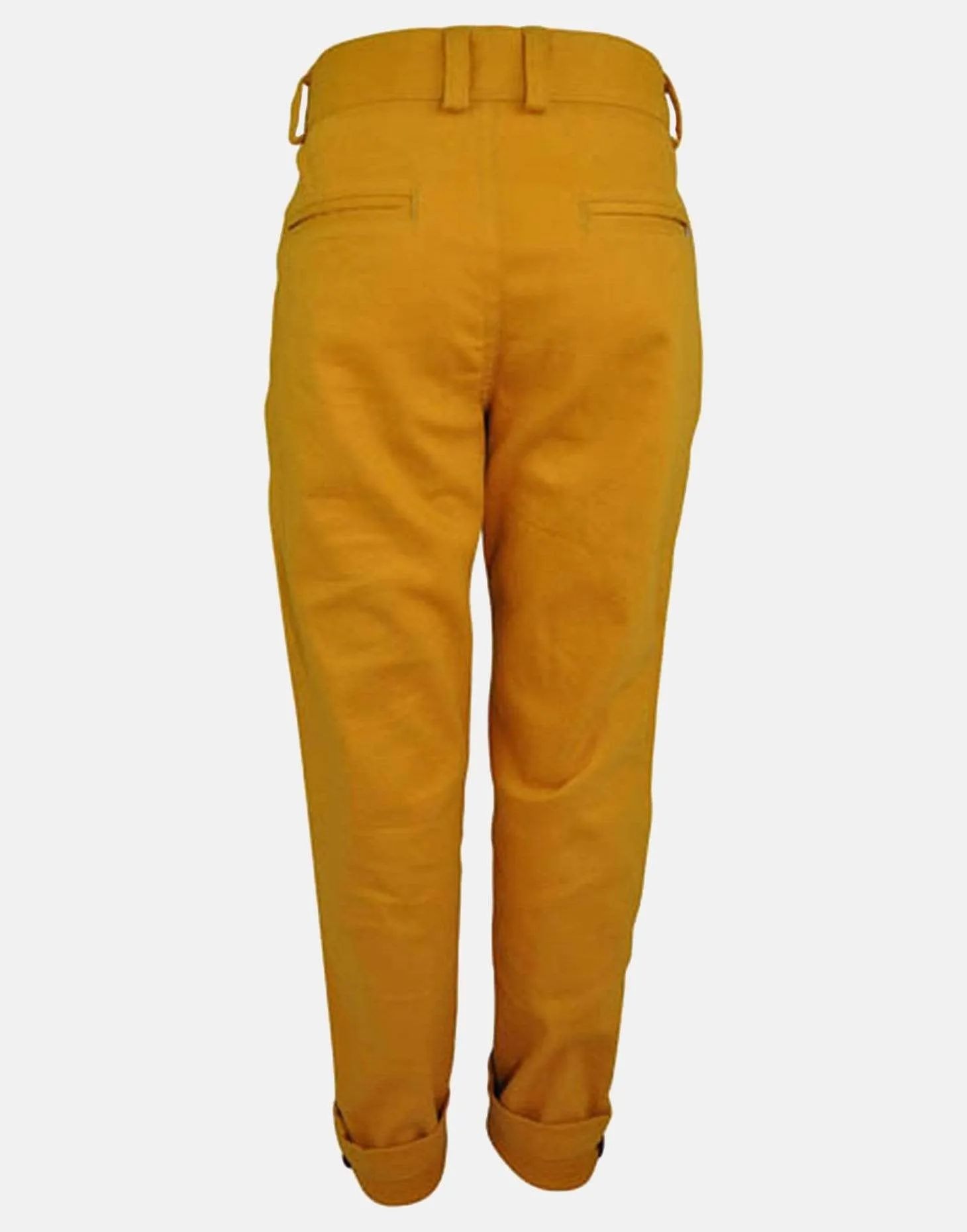 Walter: Mustard textured trouser