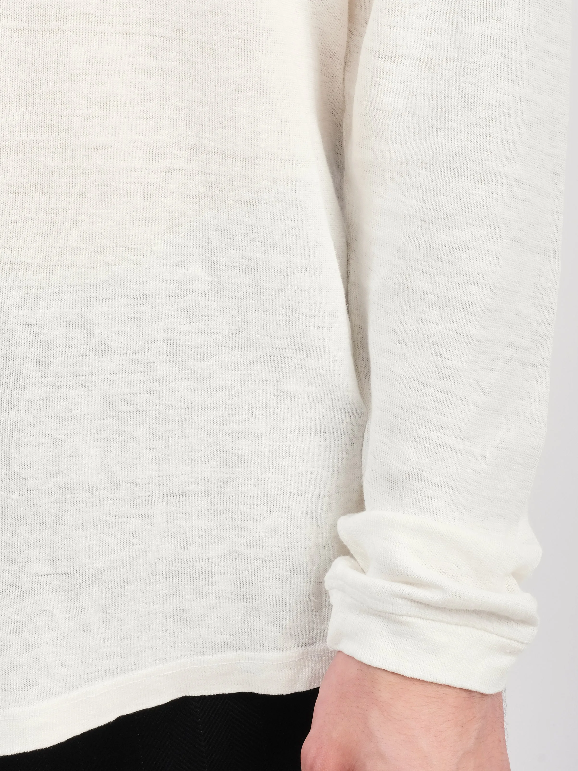 Washed White Mana 10 Long Sleeve Tee