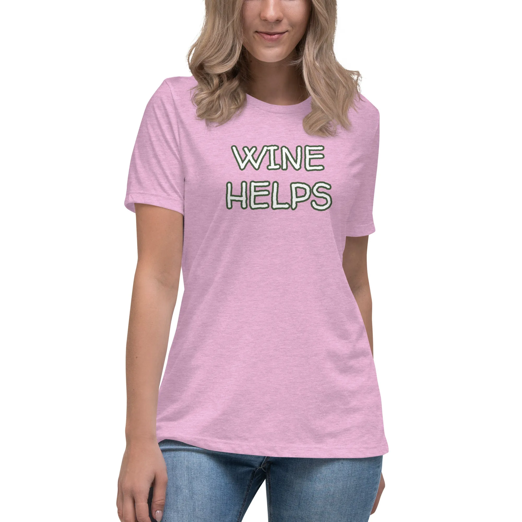 Wine Helps Women's T-Shirt