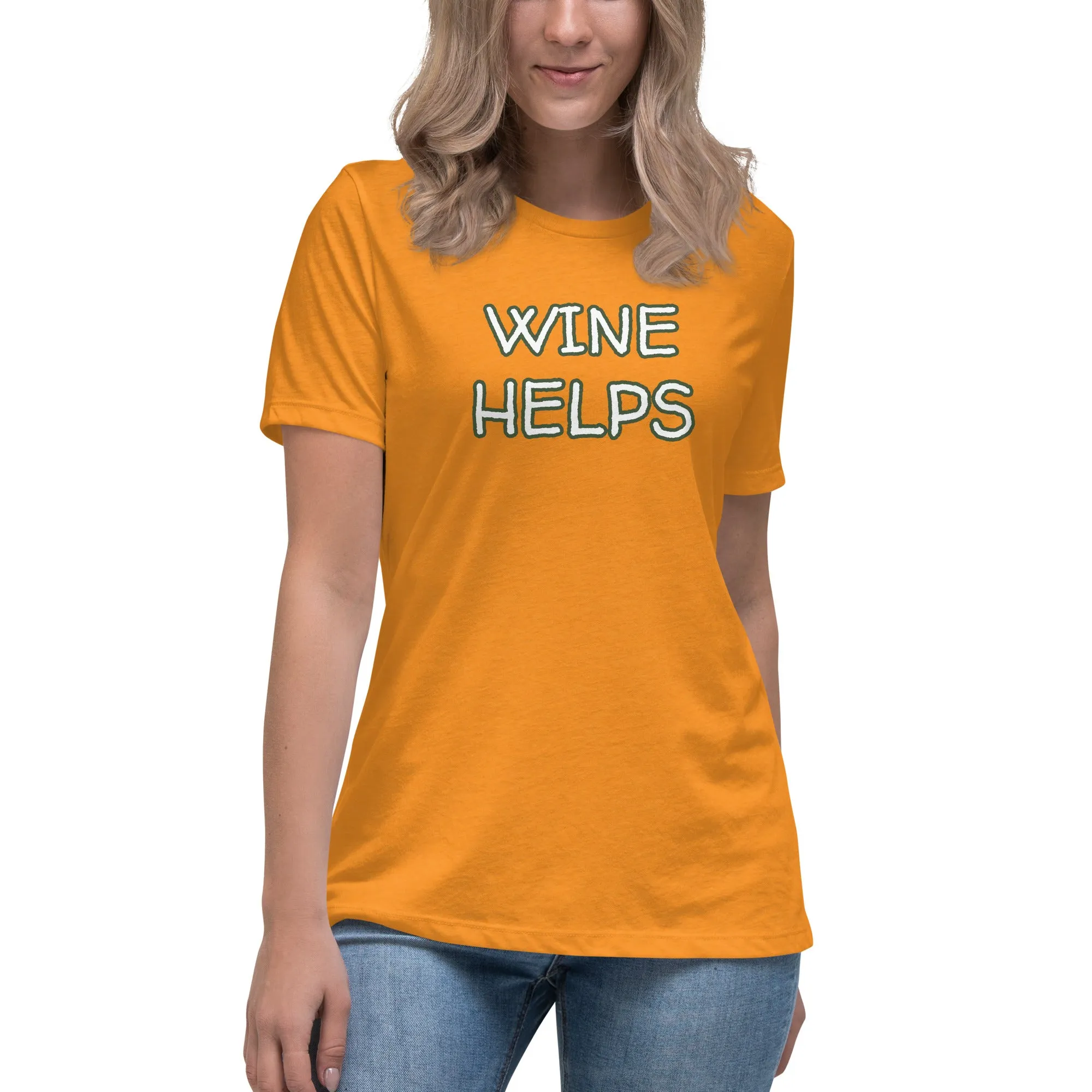 Wine Helps Women's T-Shirt