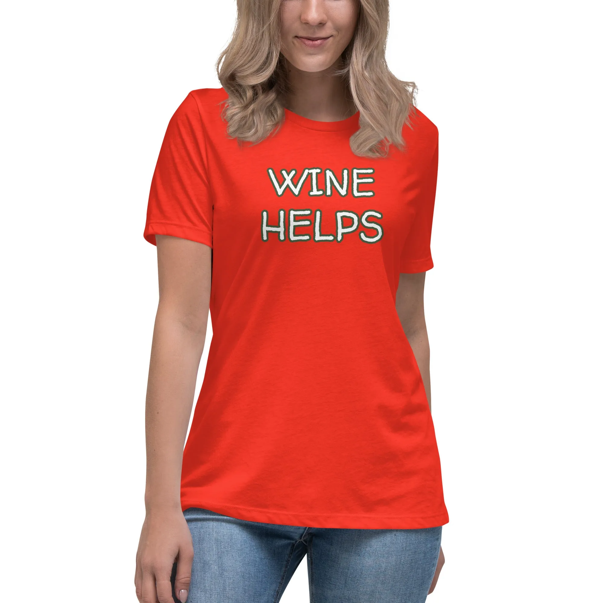 Wine Helps Women's T-Shirt