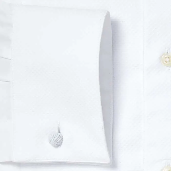 Wing collar Pique Bib Tuxedo Shirt - Classic