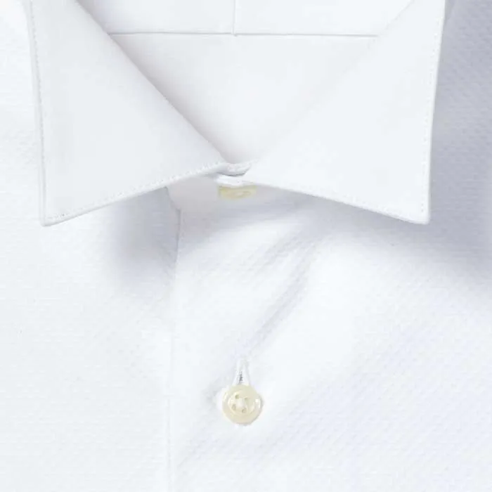Wing collar Pique Bib Tuxedo Shirt - Classic