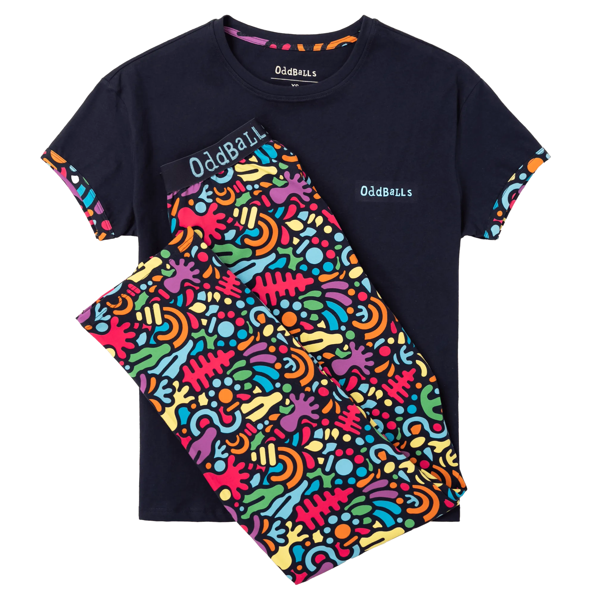 Womens Long Pyjamas - Jurassic - Trousers & T-Shirt