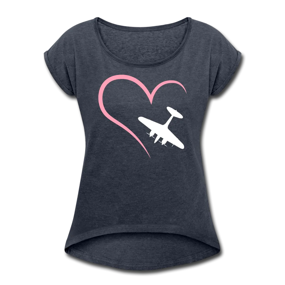 Women's Twin Engine Love Short Sleeve T-Shirt