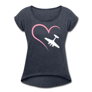 Women's Twin Engine Love Short Sleeve T-Shirt