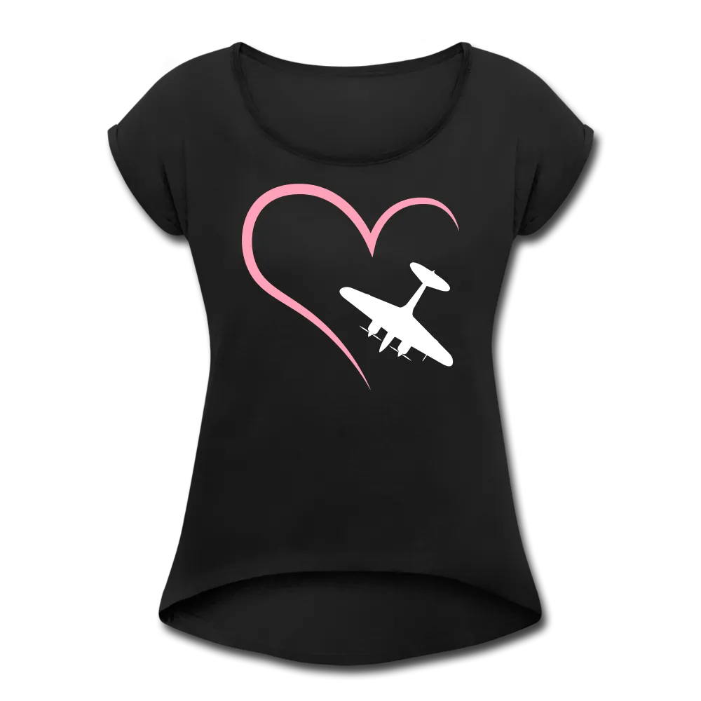 Women's Twin Engine Love Short Sleeve T-Shirt