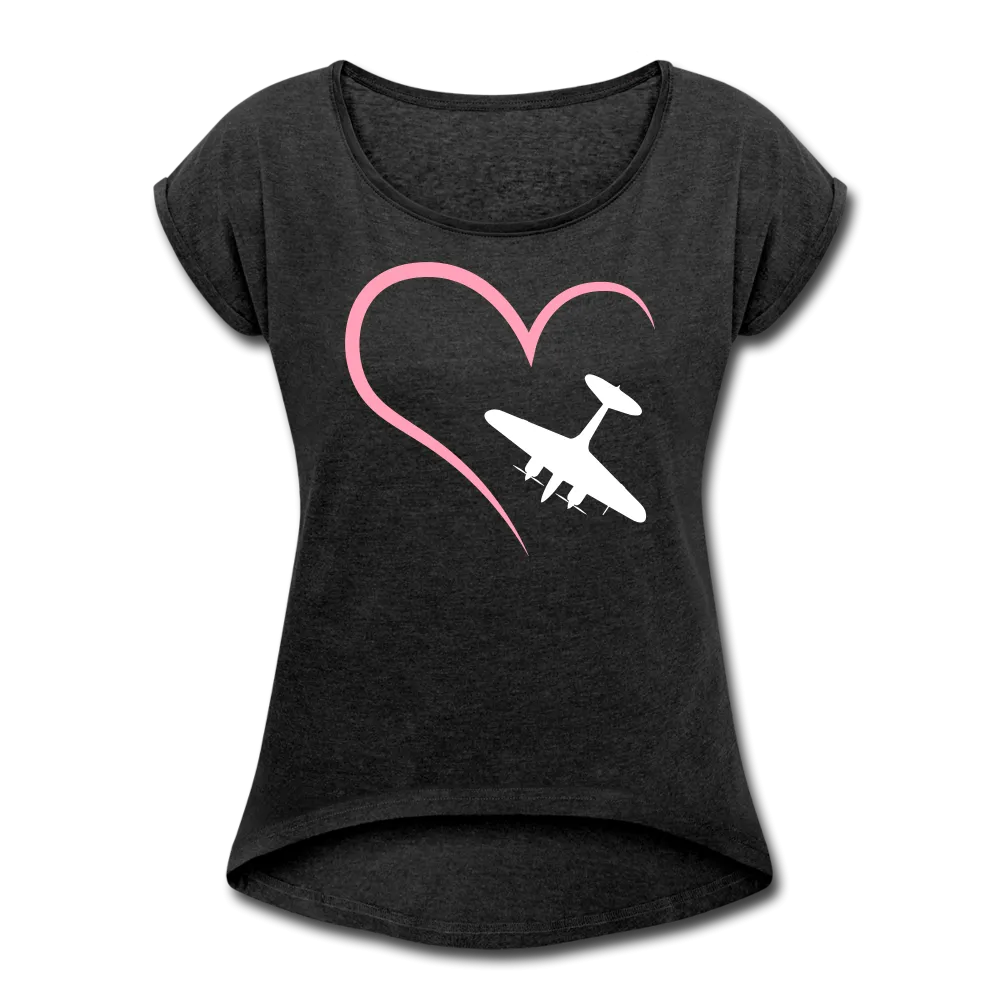 Women's Twin Engine Love Short Sleeve T-Shirt