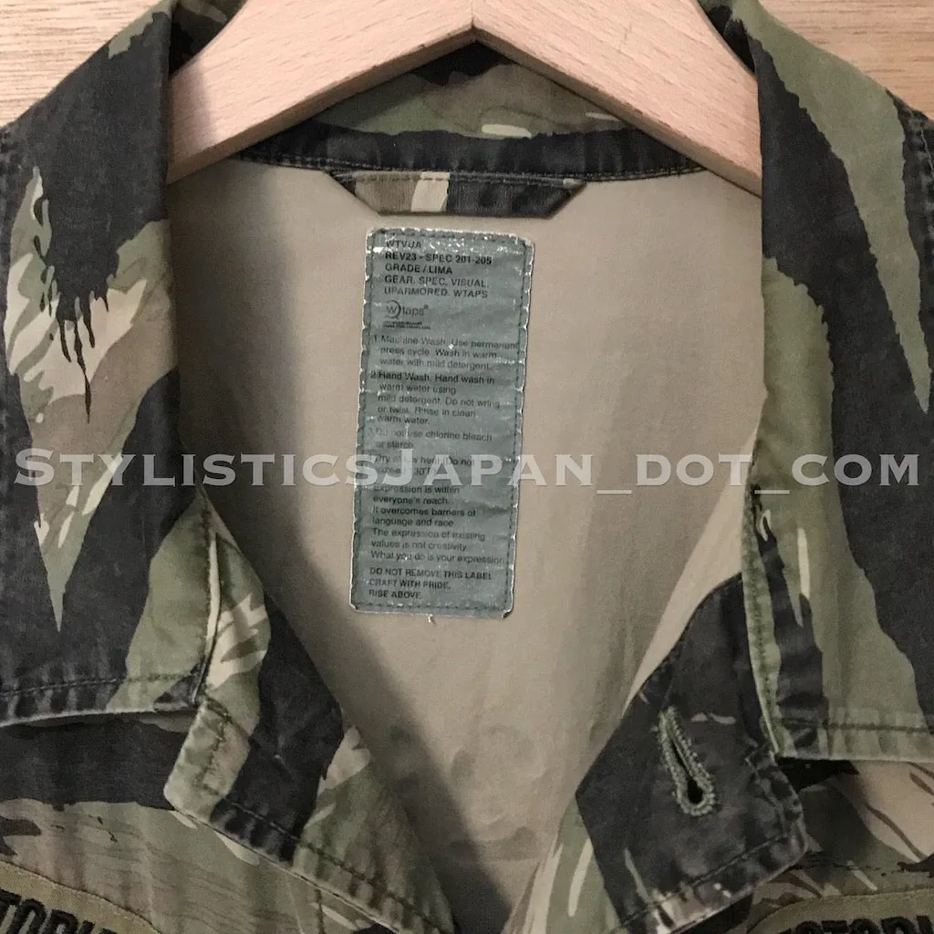 WTaps Extreme Prejudice Tiger Camo Jungle L/S Shirt L