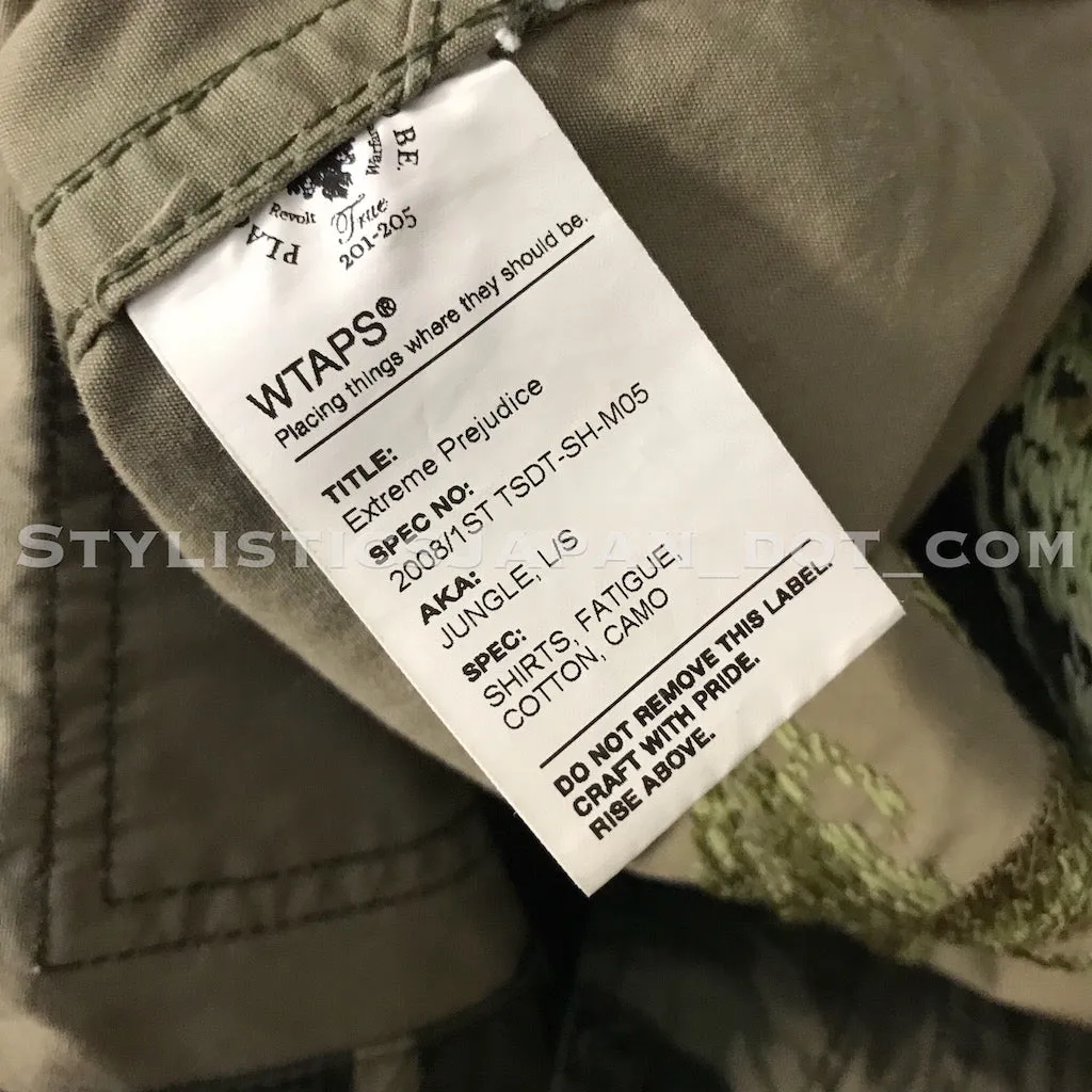 WTaps Extreme Prejudice Tiger Camo Jungle L/S Shirt L