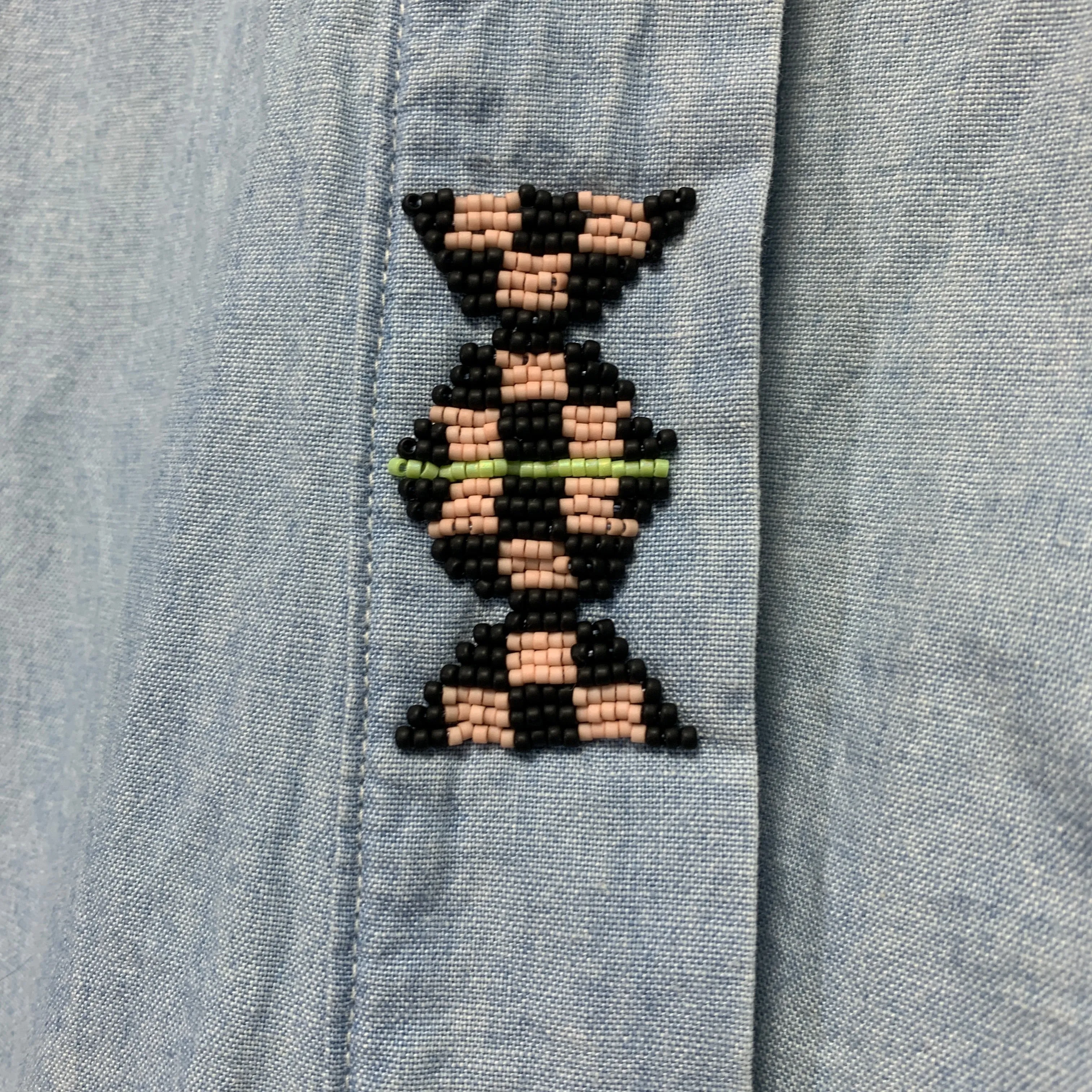 [XL] Kapital Kakashi Beaded Indigo Shirt Jacket