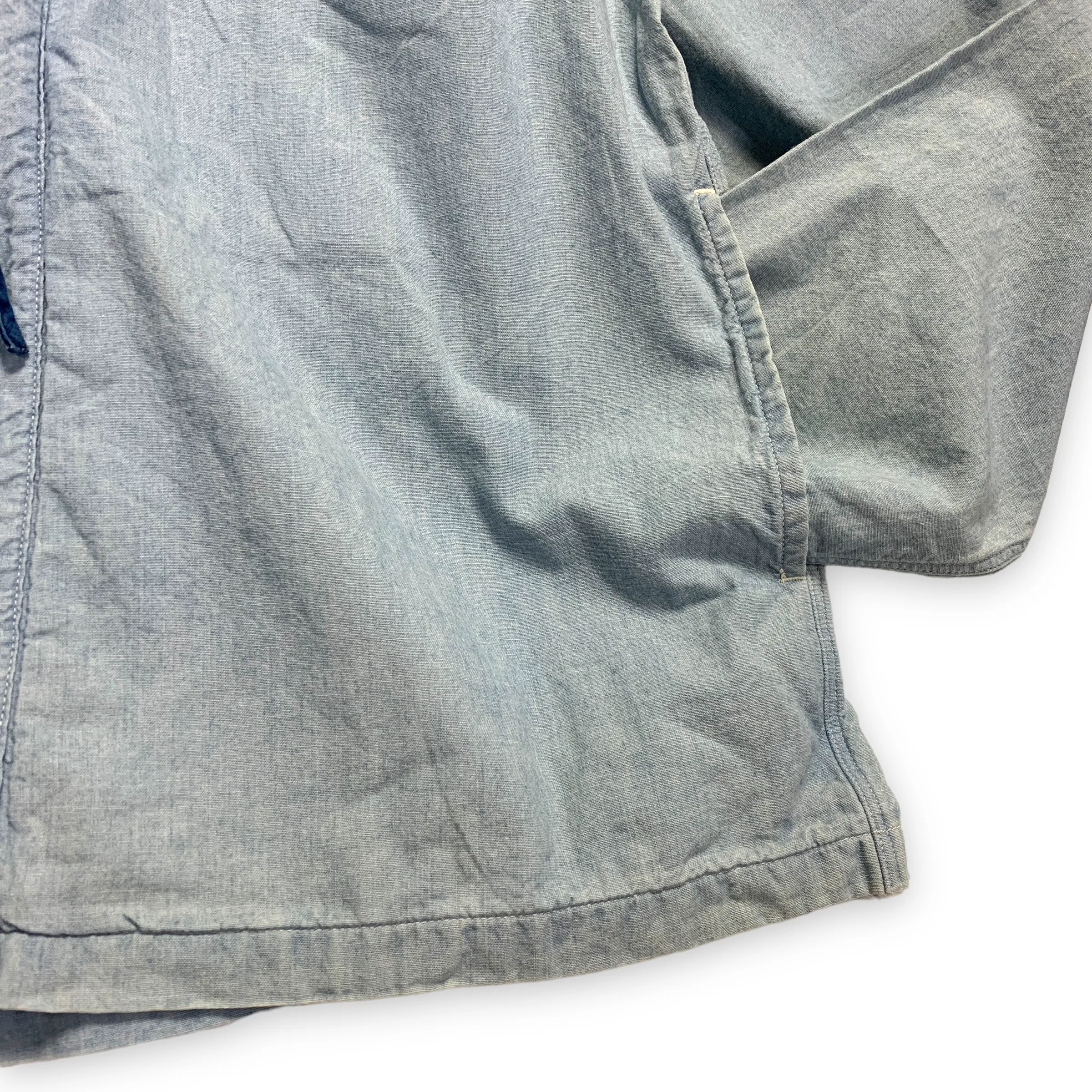 [XL] Kapital Kakashi Beaded Indigo Shirt Jacket