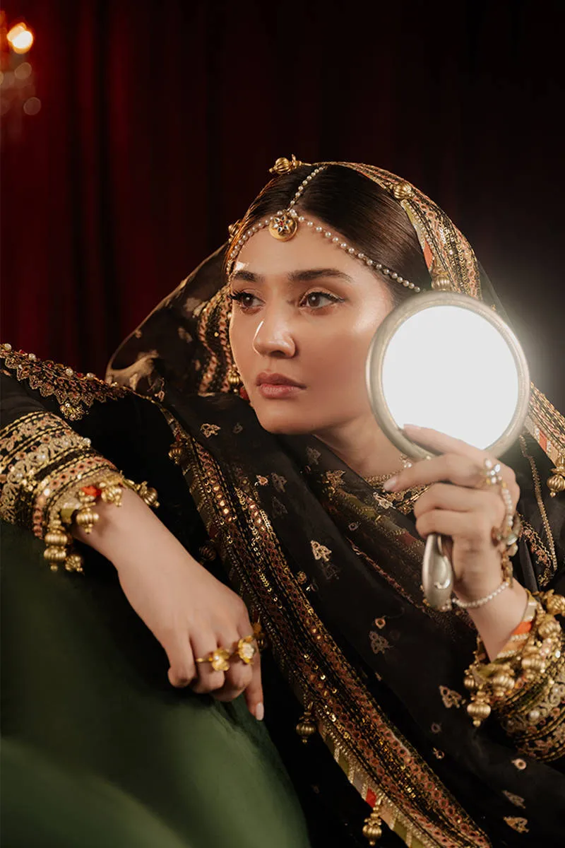 Zarlish By Moshin Naveed Ranjha Luxury Raw Silk Embroidered Suits Afreen
